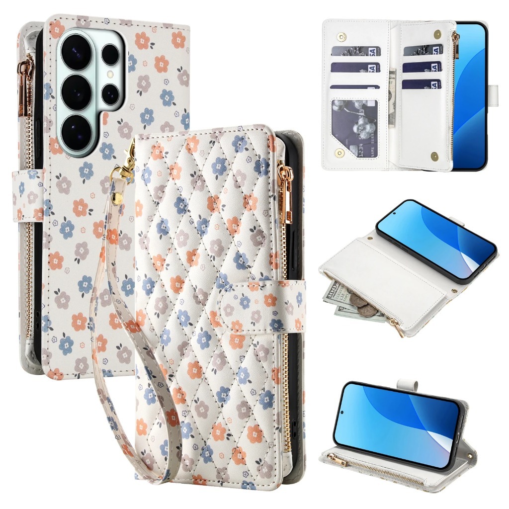 Phone Accessories Hippers - Zipper Card Holder Wallet Crossbody Phone
