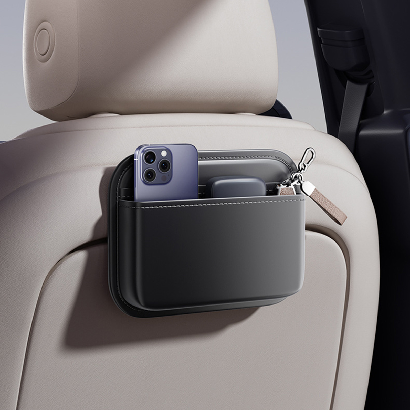 Phone Accessories Organizer - Simple Car Seat Side Pocket Organizer