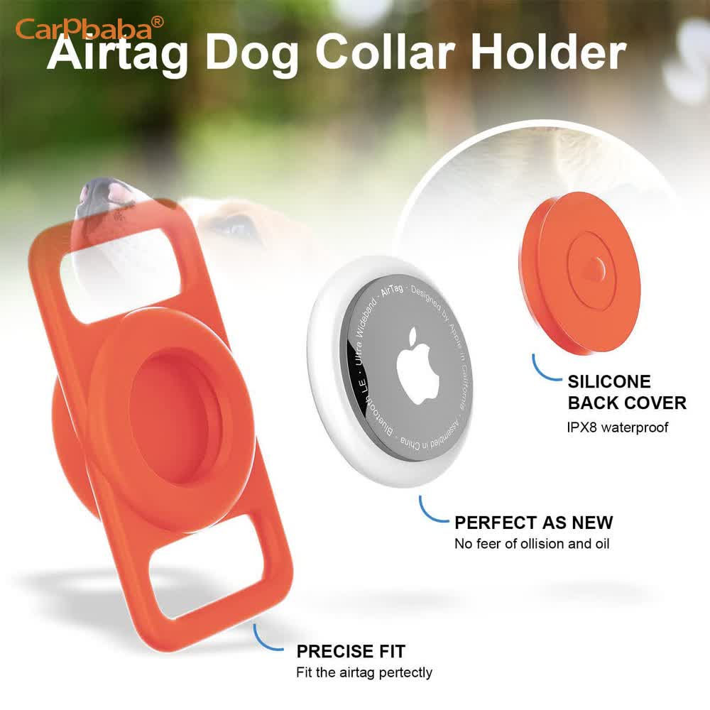 Airtag Holder Case - Waterproof Silicone For Case Anti-lost Tracker