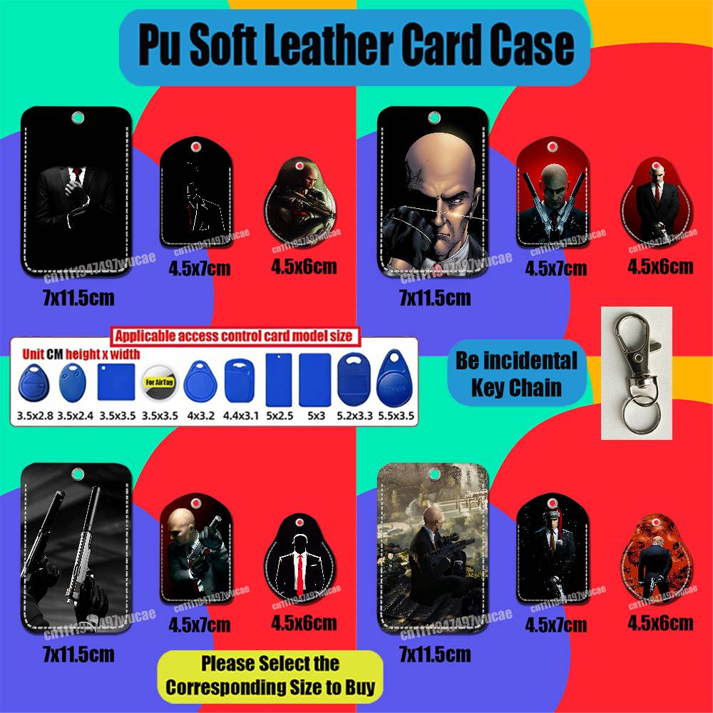 Airtag Holder Case - For Agent 47 Hitman For AirTag