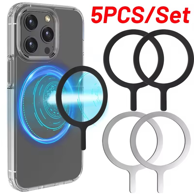 Phone Accessories Ring Holder - 5-1pcs Sticker Ring For Magsafe Wireless