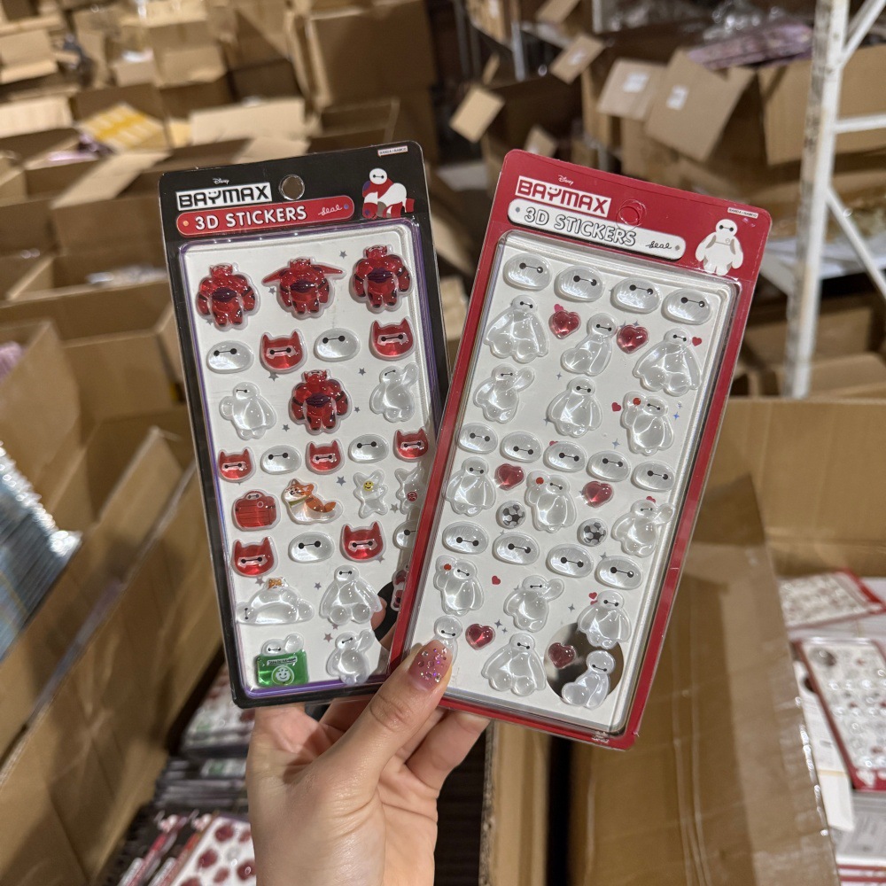 Phone Accessories Diy - 2pcs Big Hero 6 Baymax 3D
