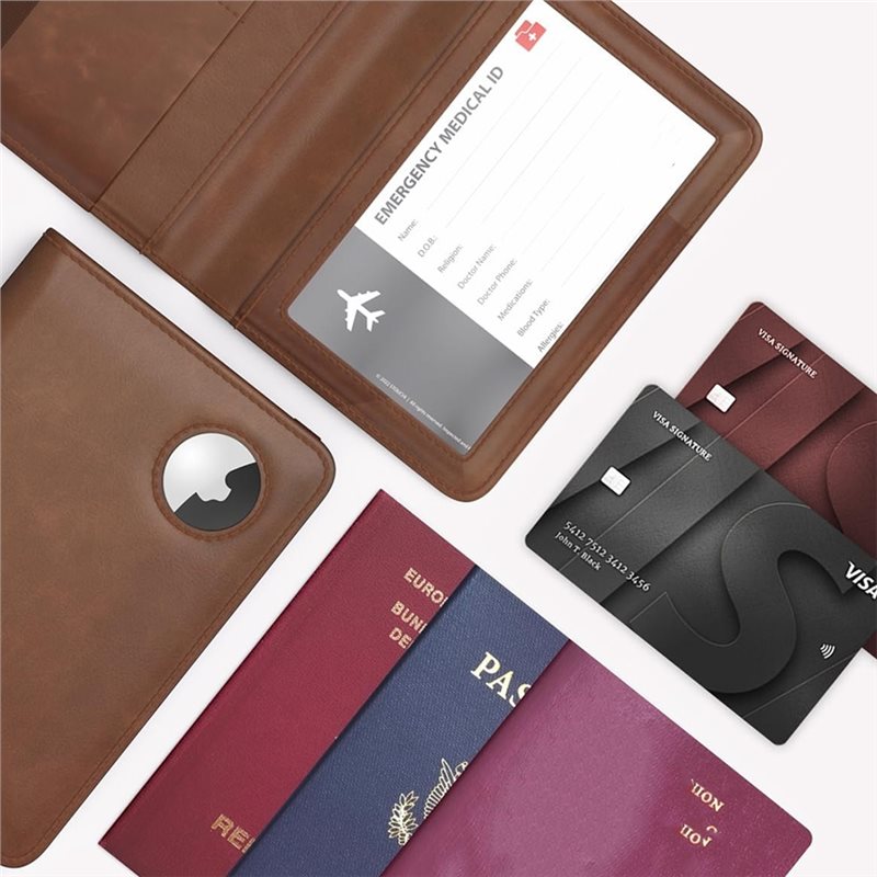 ABRT-Passport Holder With RFID - Airtag Holder Case review and price