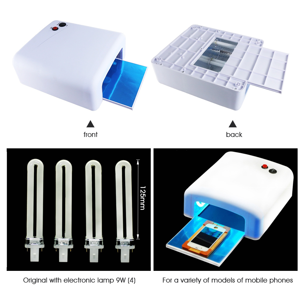 36W Powerful UV Lamp Green Oil - Phone Sanitizer Uv review and price