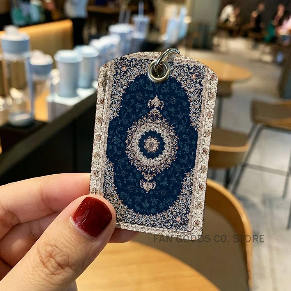 Persian Rug Carpet PU Leather  - Airtag Holder Case review and price