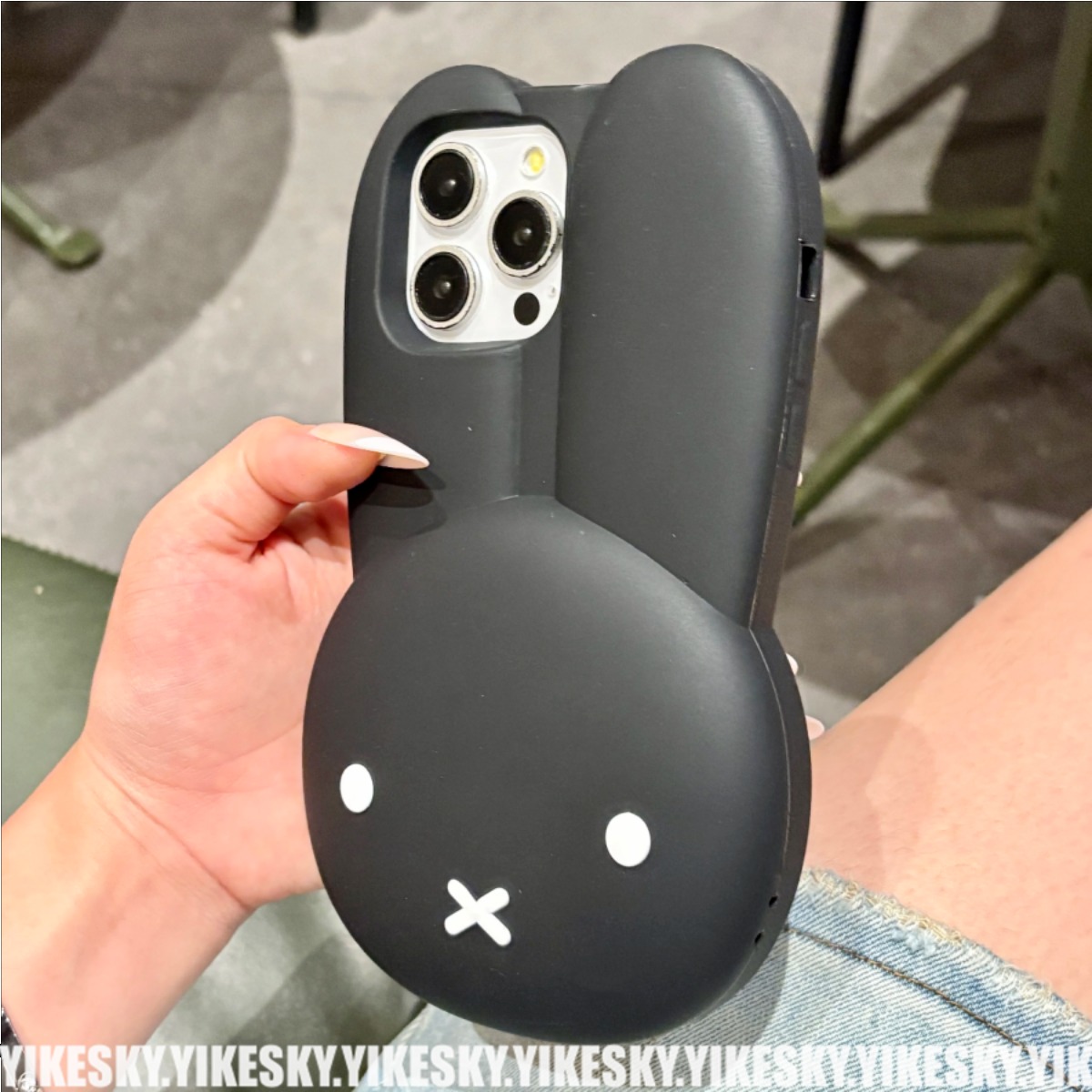 Miffy Rabbit Black Silicone Ph - Phone Accessories Images review and price