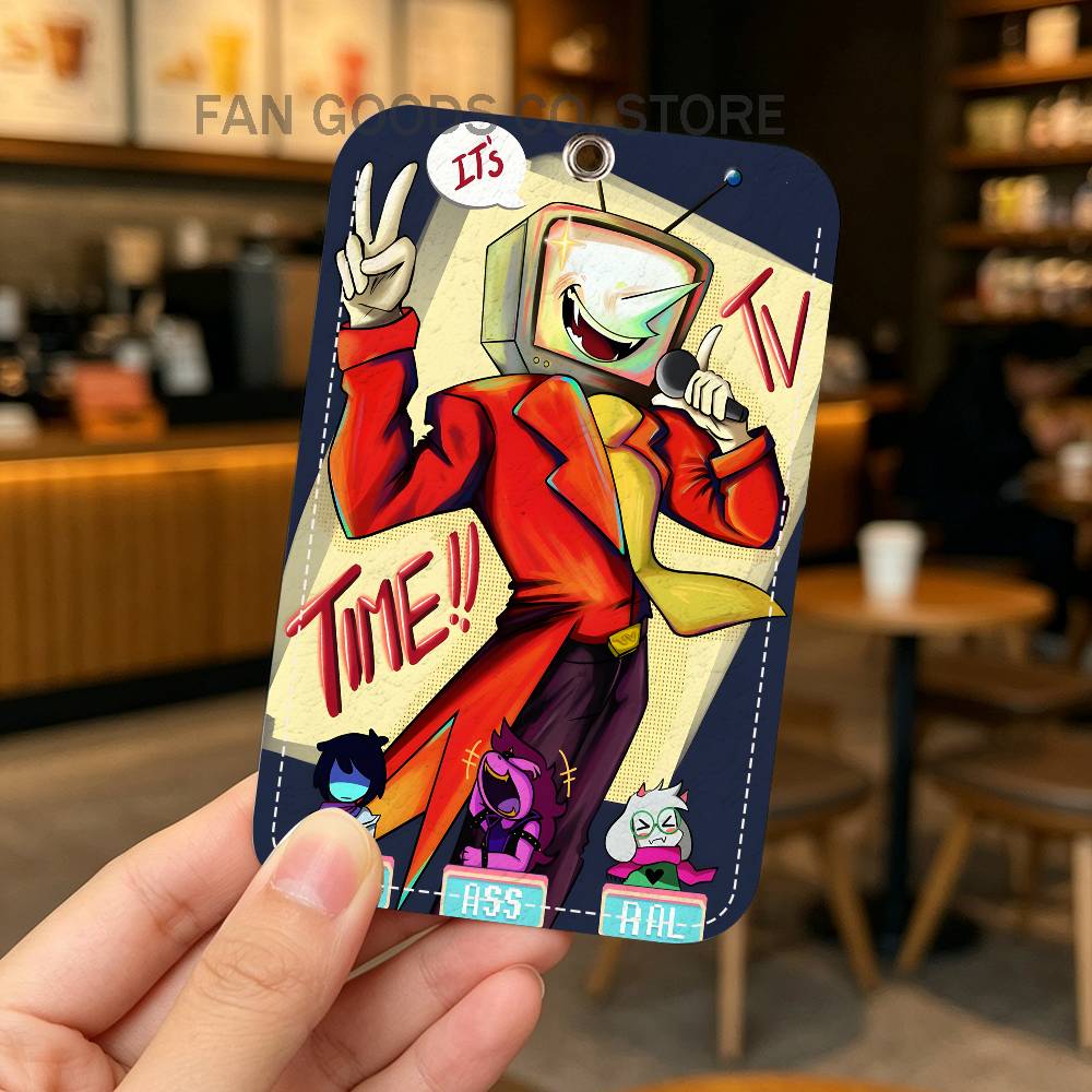 D-Deltarune Tenna PU Leather C - Airtag Holder Case review and price