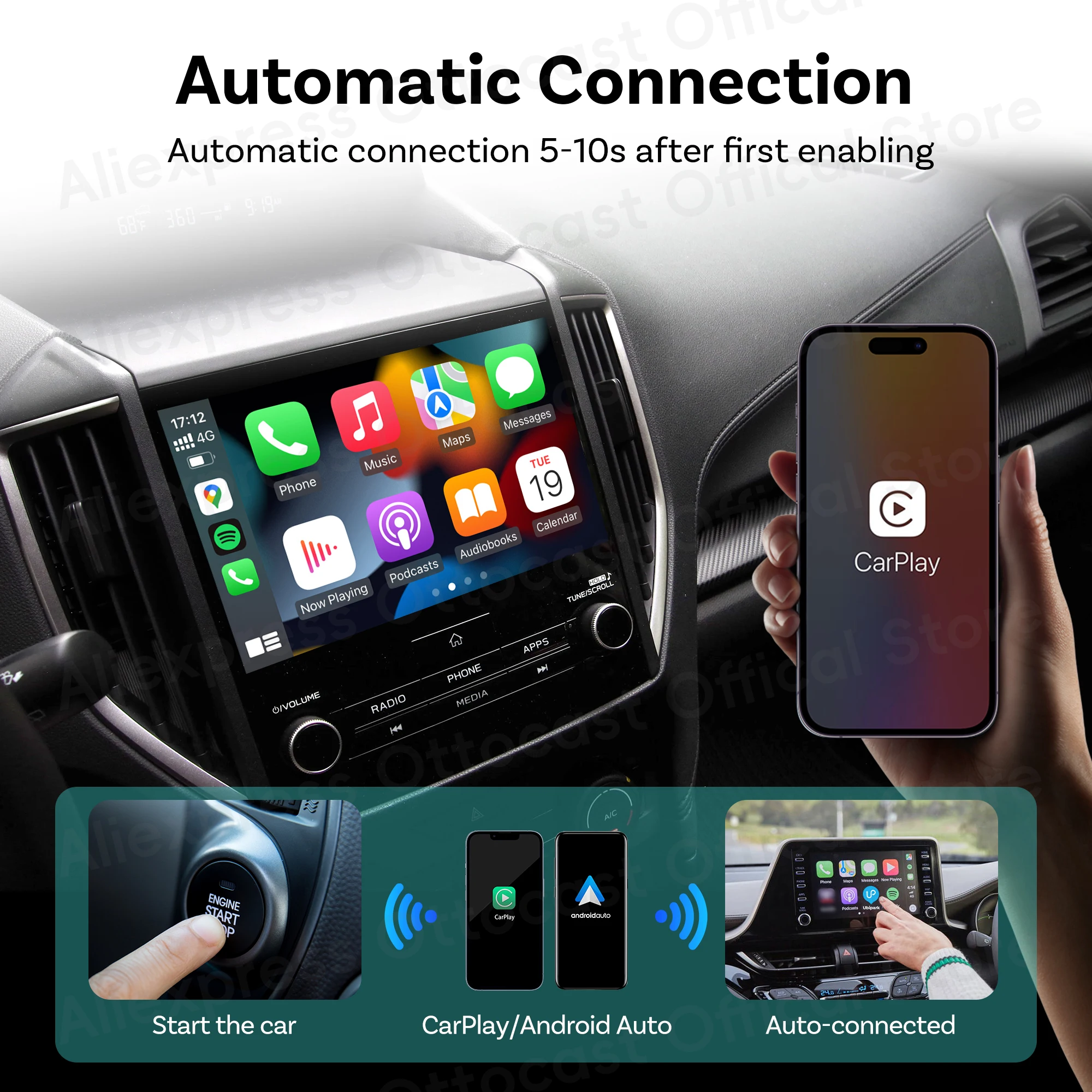 2026 New OTTOCAST MINI Wireles - Phone Accessories Organizer review and price
