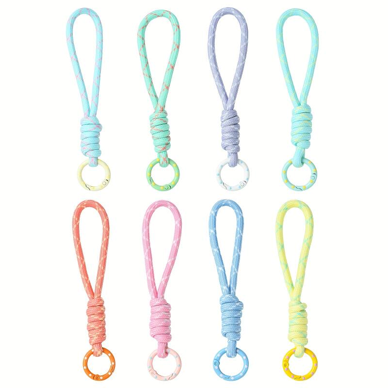2~5pcs Colorful Braided Keycha - Phone Accessories Ring Holder review and price