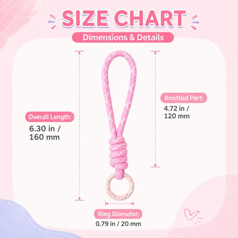 2~5pcs Colorful Braided Keycha - Phone Accessories Ring Holder review and price
