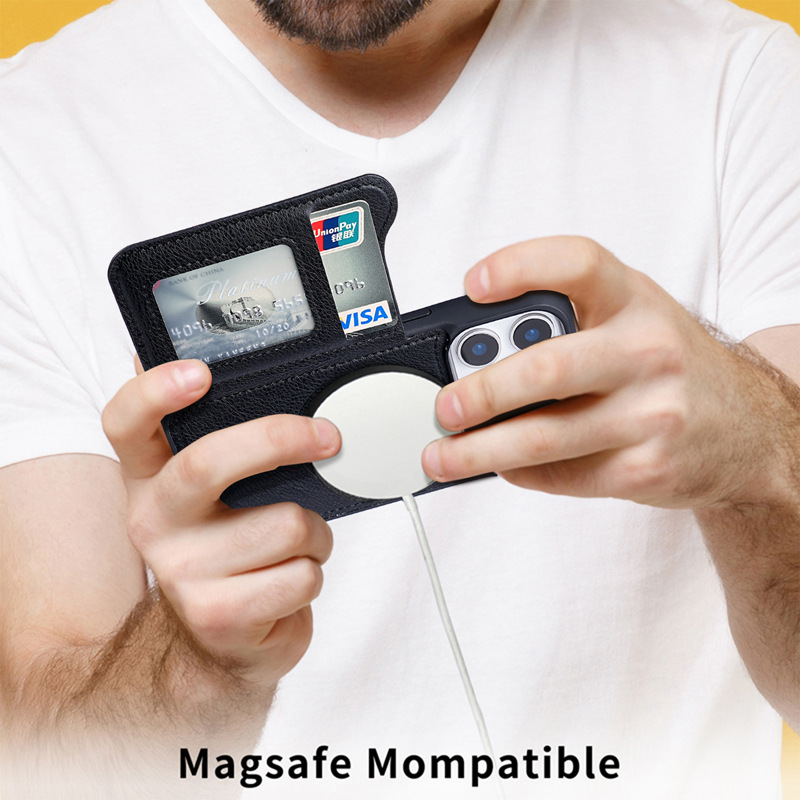 For Magsafe Magnetic Flip Leat - Phone Accessories Hippers review and price