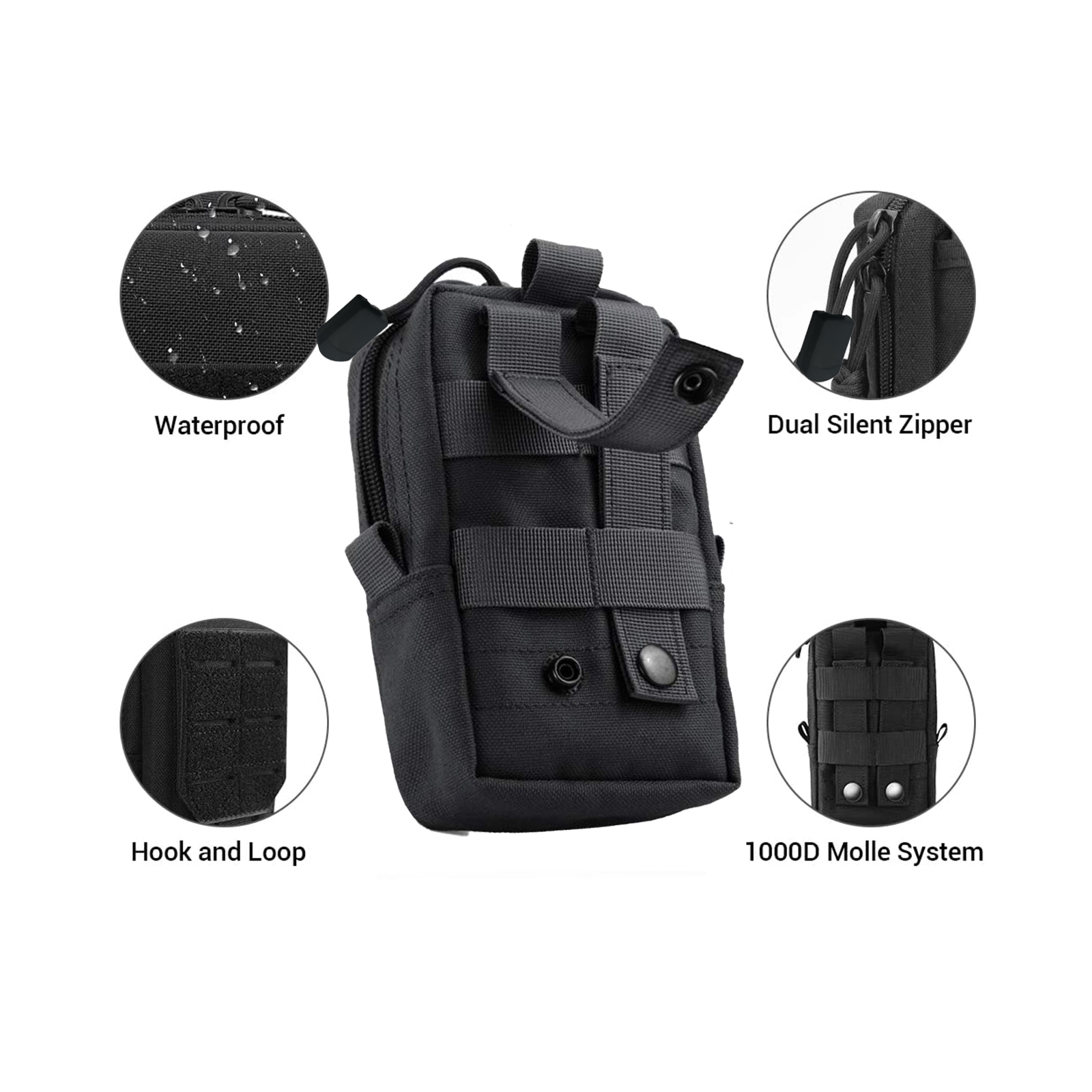 Tactical Molle Pouch Waist Bag - Phone Accessories Organizer review and price