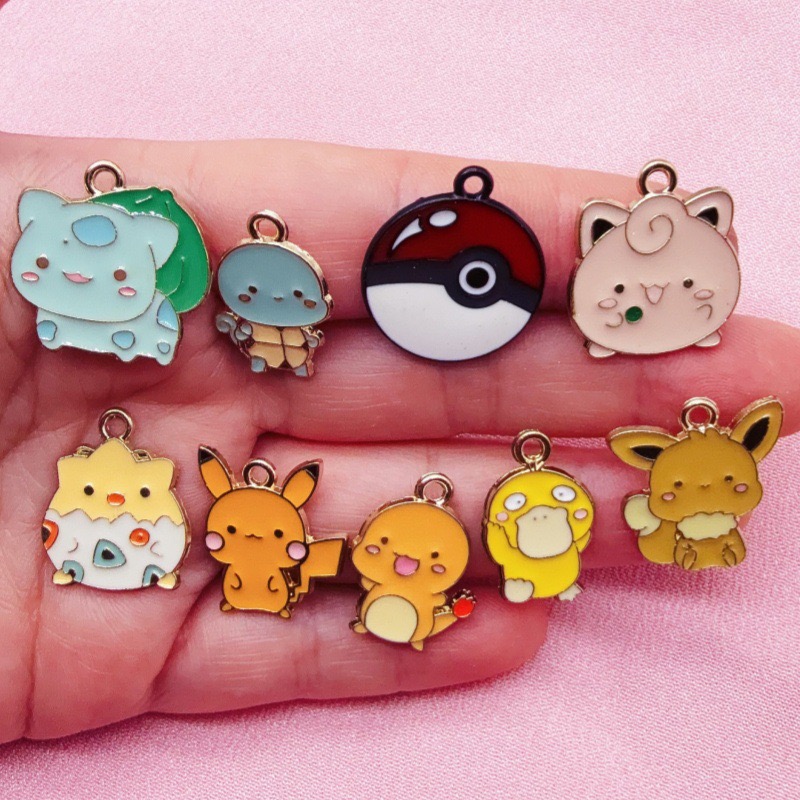 10pcs Cartoon Drip Oil Jewelry - Phone Accessories Diy review and price