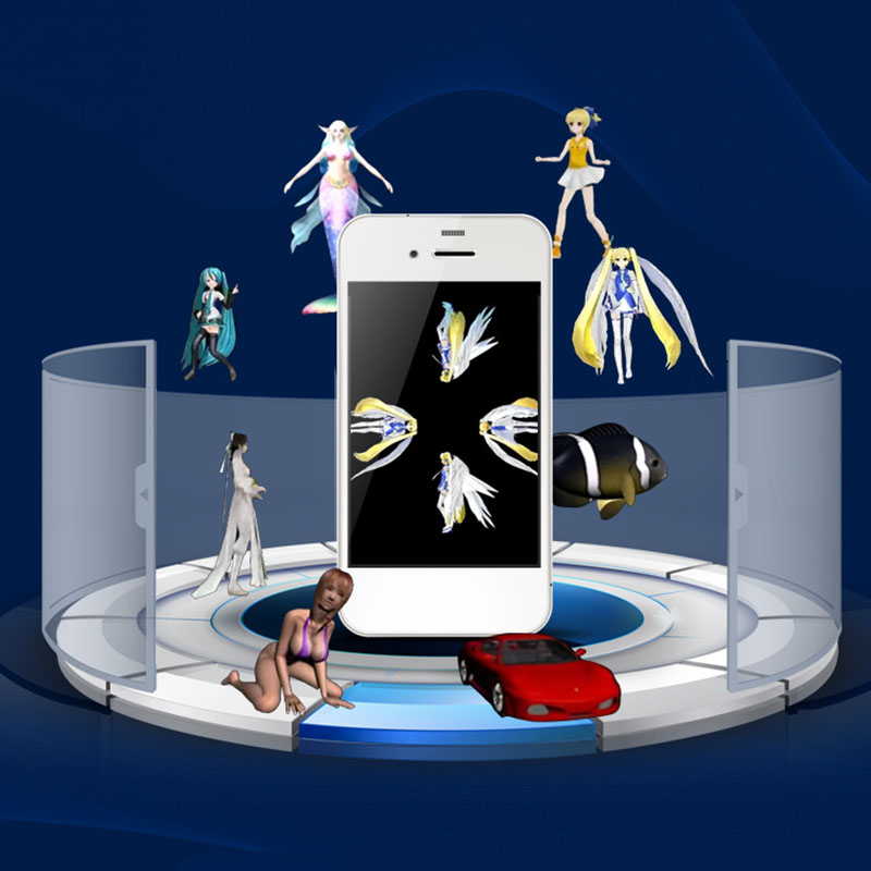 3D Holographic Projector Pyram - Phone Accessories Images review and price