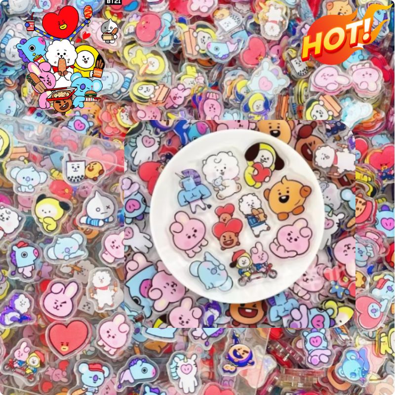 100 Mini BT21 Acrylic Plate DI - Phone Accessories Diy review and price