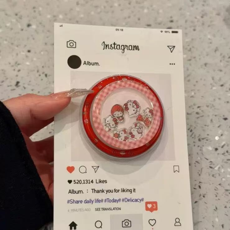Fashion INS Kawaii Hello Kitty - Phone Accessories Ring Holder review and price