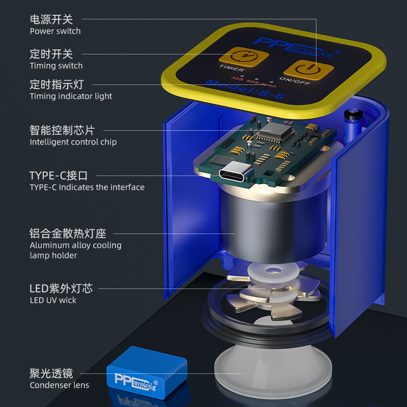 PPD Intelligent UV Curing Lamp - Phone Sanitizer Uv review and price