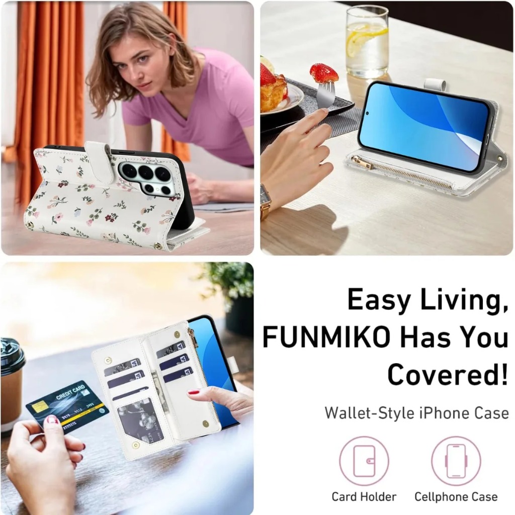 Zipper Card Holder Wallet Cros - Phone Accessories Hippers review and price