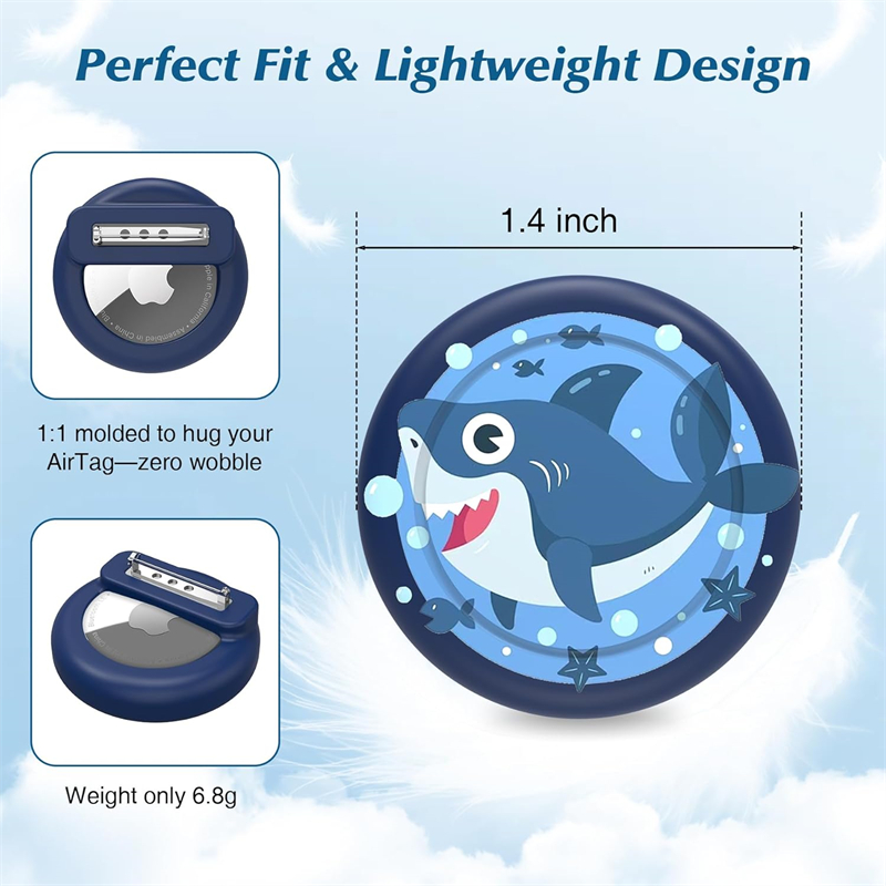 Hidden Silicone Safety Pin Hol - Airtag Holder Case review and price