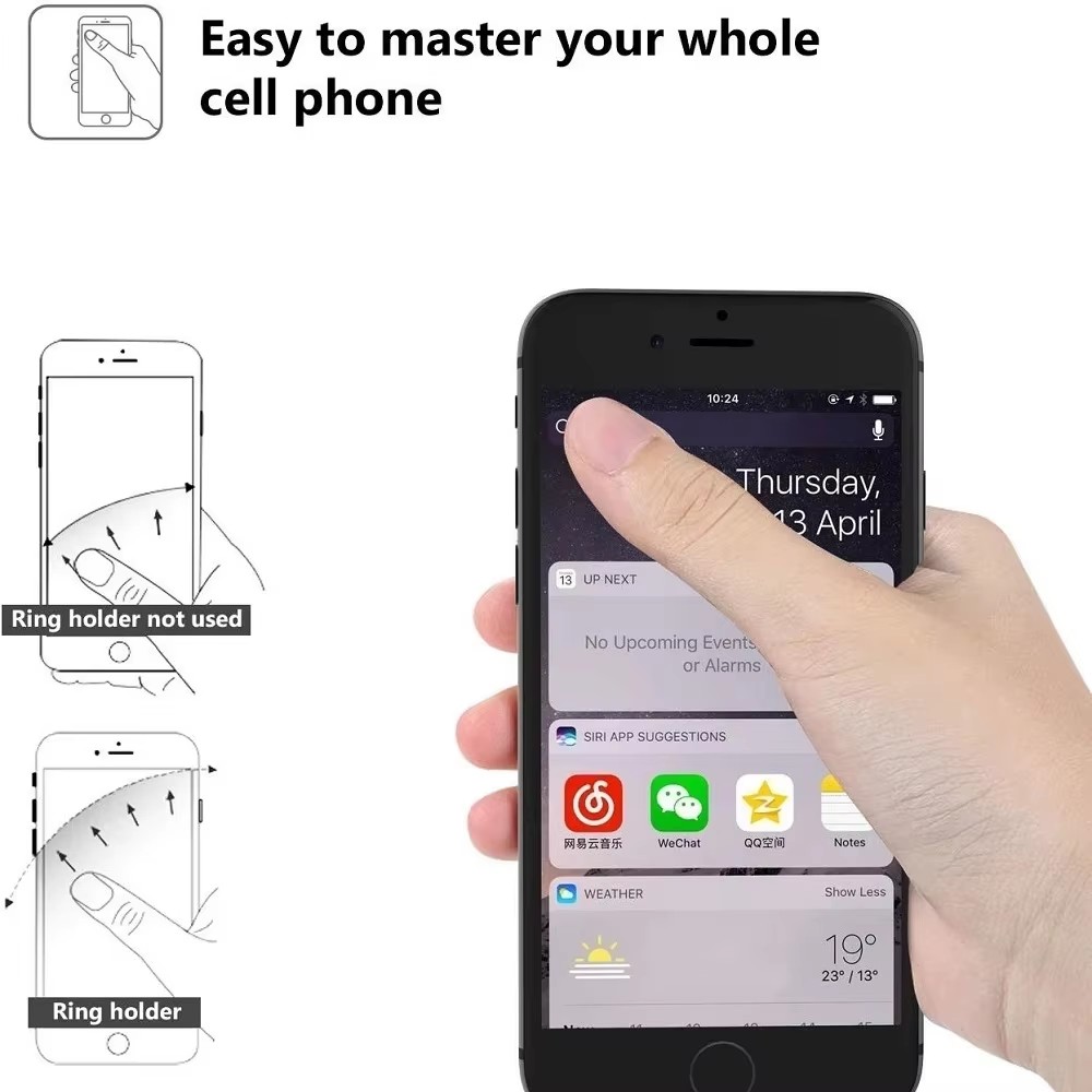 Finger Ring Mobile Phone Holde - Phone Accessories Ring Holder review and price