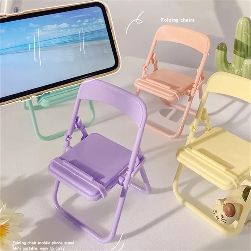 Cute Chair Phone Holder Stand  - Phone Accessories Organizer review and price