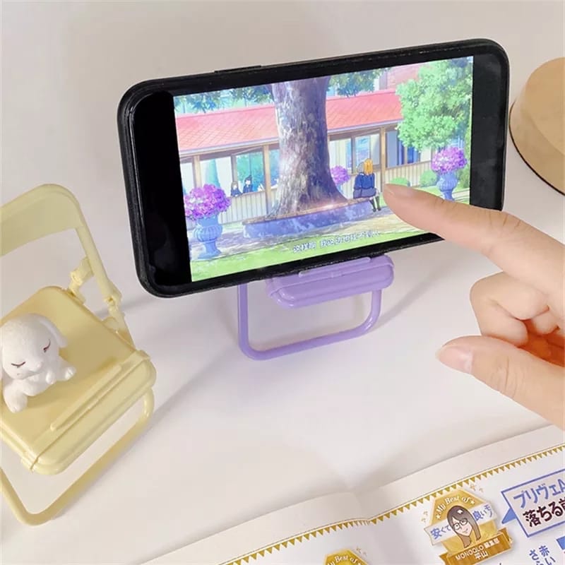 Cute Chair Phone Holder Stand  - Phone Accessories Organizer review and price