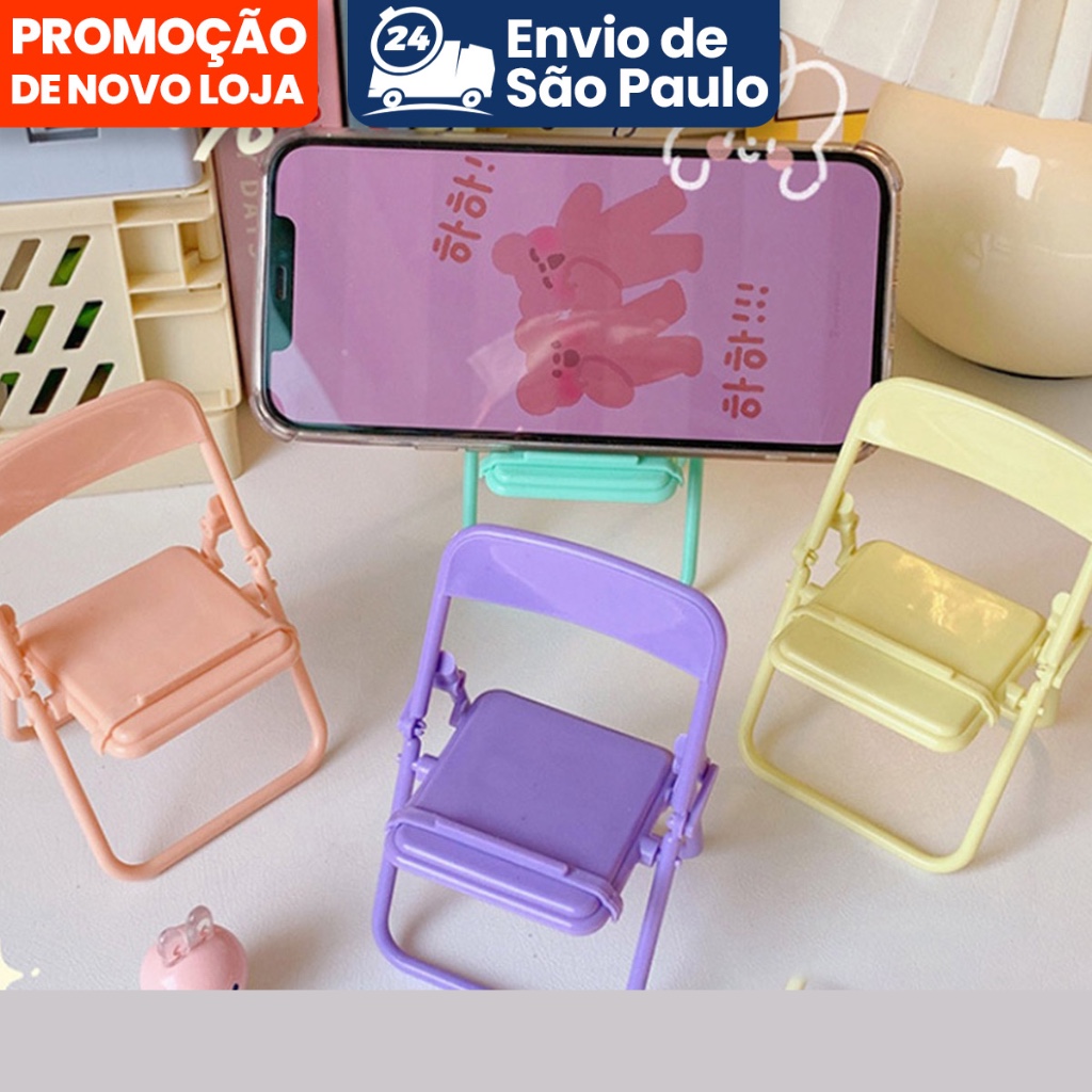 Cute Chair Phone Holder Stand  - Phone Accessories Organizer review and price