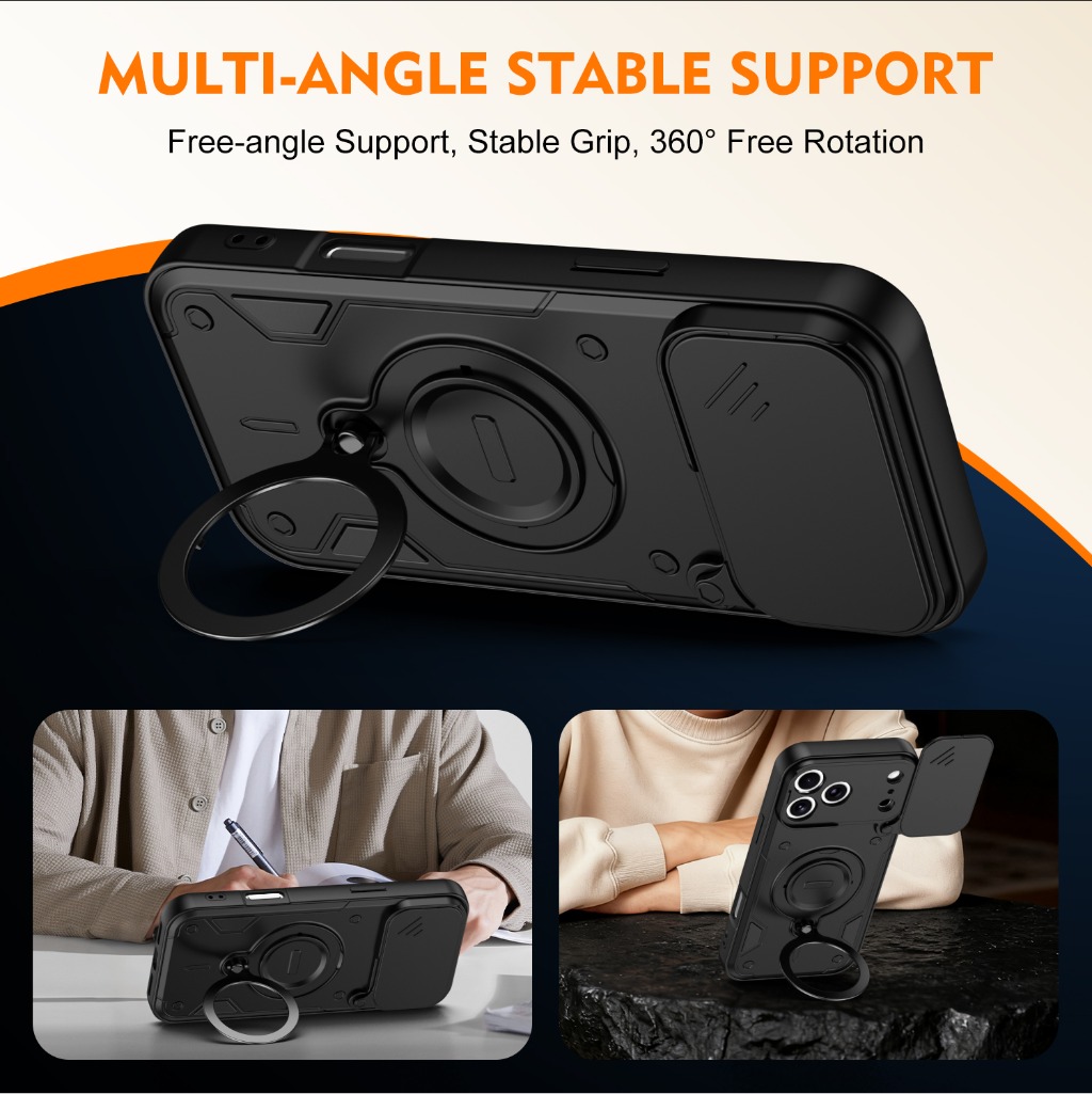 Armor Shockproof Phone Case w/ - Phone Accessories Ring Holder review and price