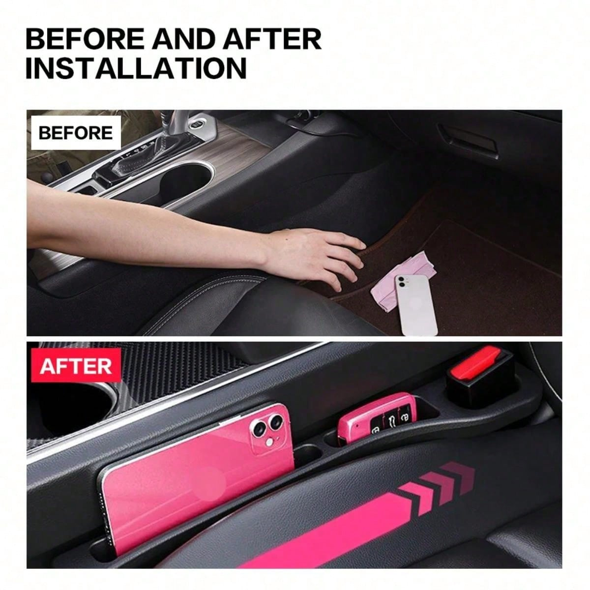 Car Seat Gap Filler Side Seam  - Phone Accessories Organizer review and price