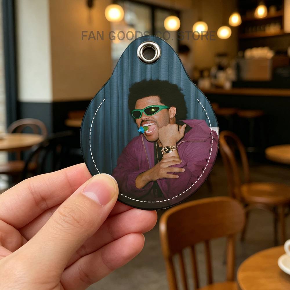 Singer The W-Weeknd PU Leather - Airtag Holder Case review and price