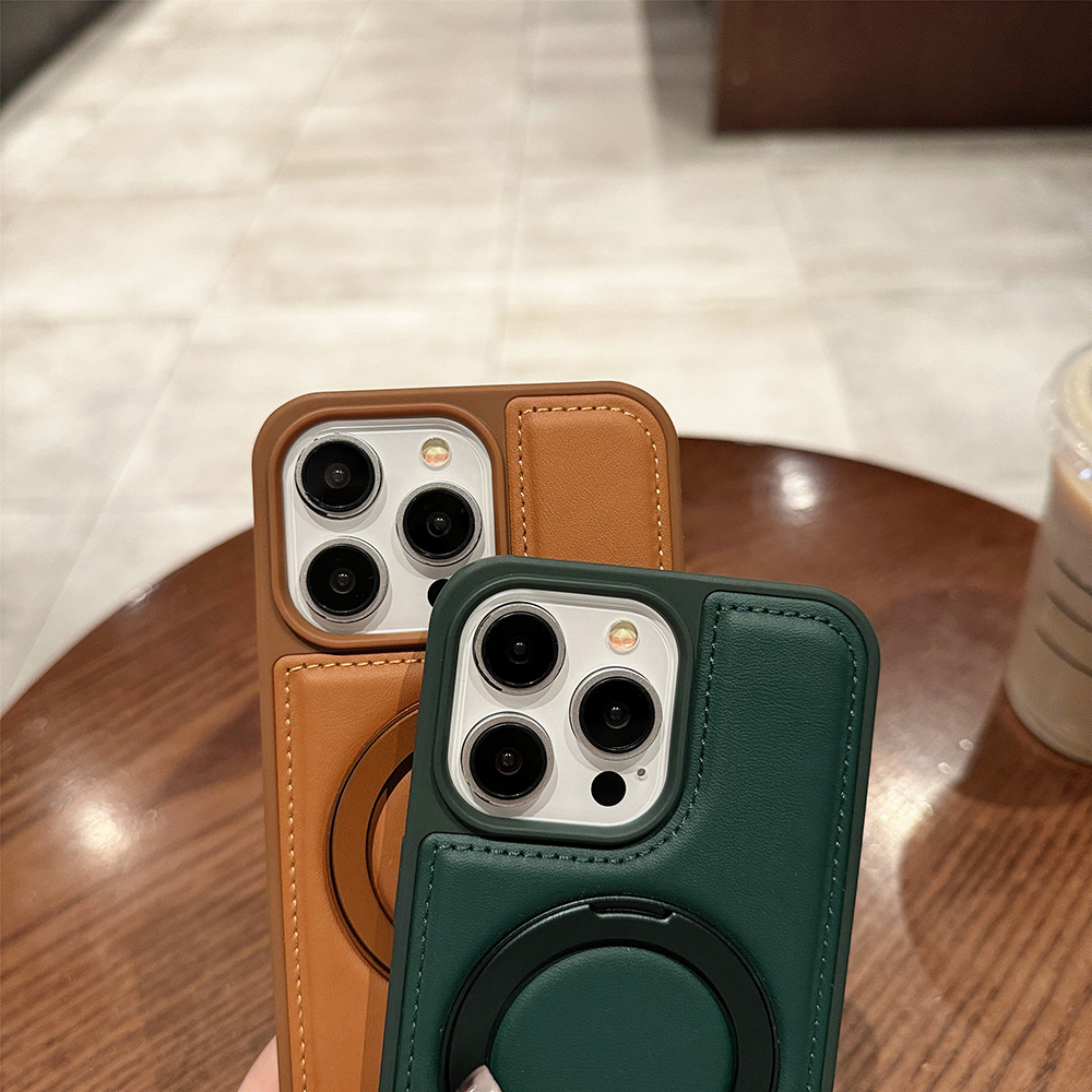 PU Leather Magnetic Case for A - Phone Accessories Ring Holder review and price