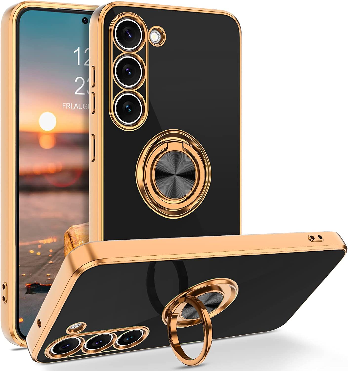 Luxury Plating Magnetic 360°Ri - Phone Accessories Ring Holder review and price