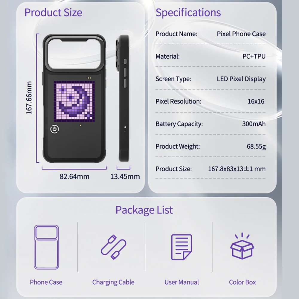 DIY Mode with APP Image Screen - Phone Accessories Images review and price