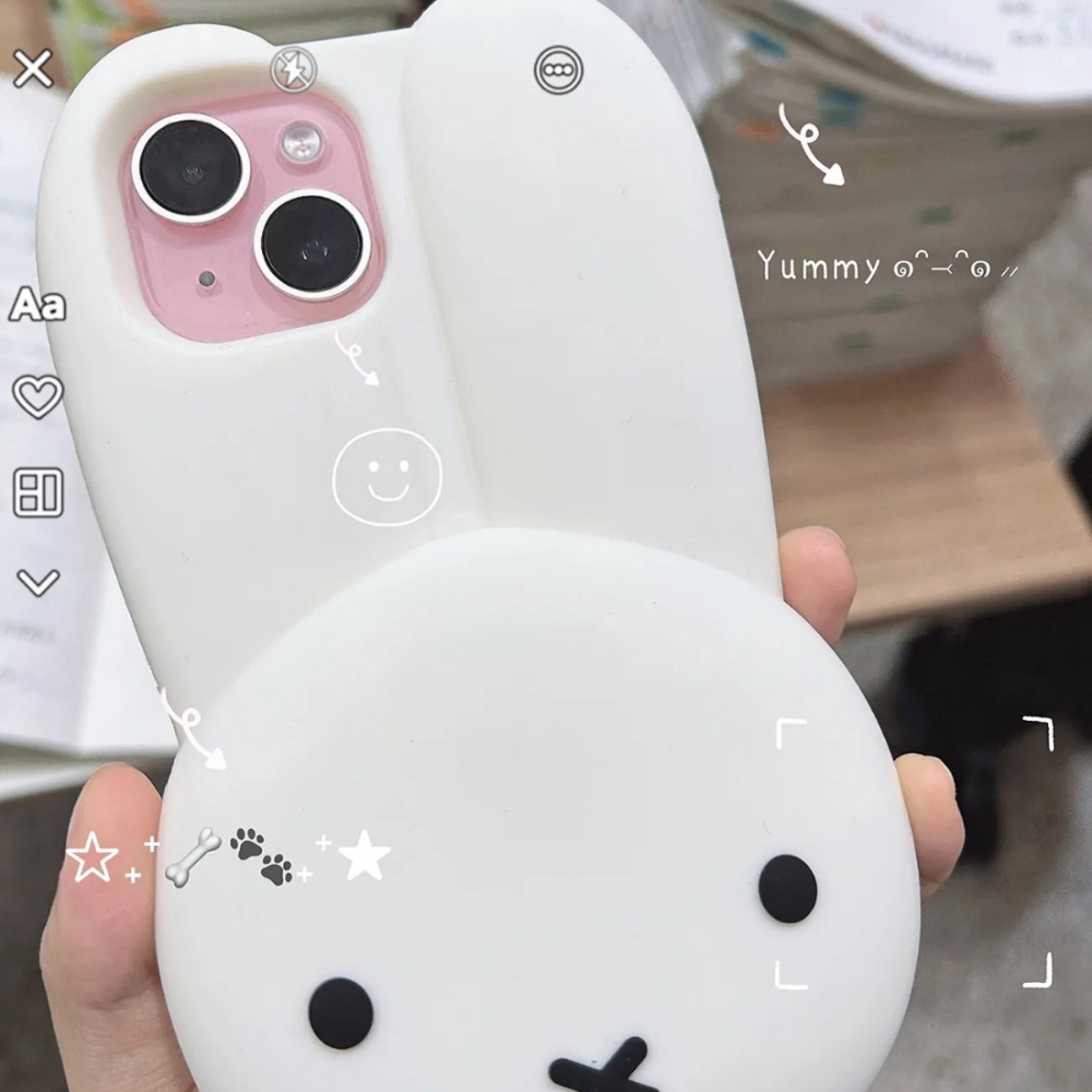 Miffy Rabbit White Silicone Ph - Phone Accessories Images review and price